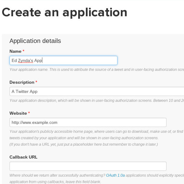 Create your app